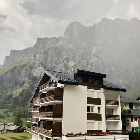 Apartamento Charming Studio With Breathtaking View Leukerbad